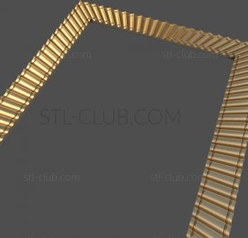 3D model Thin rays (STL)